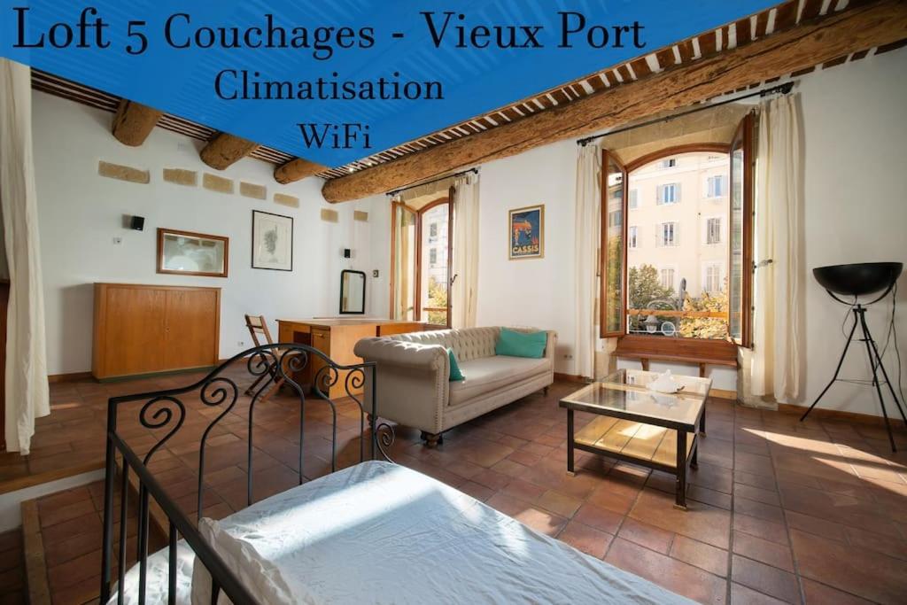 Air-Conditioned Loft In The Heart Of The Old Port Marseille Exterior photo